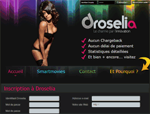 Tablet Screenshot of droselia.com